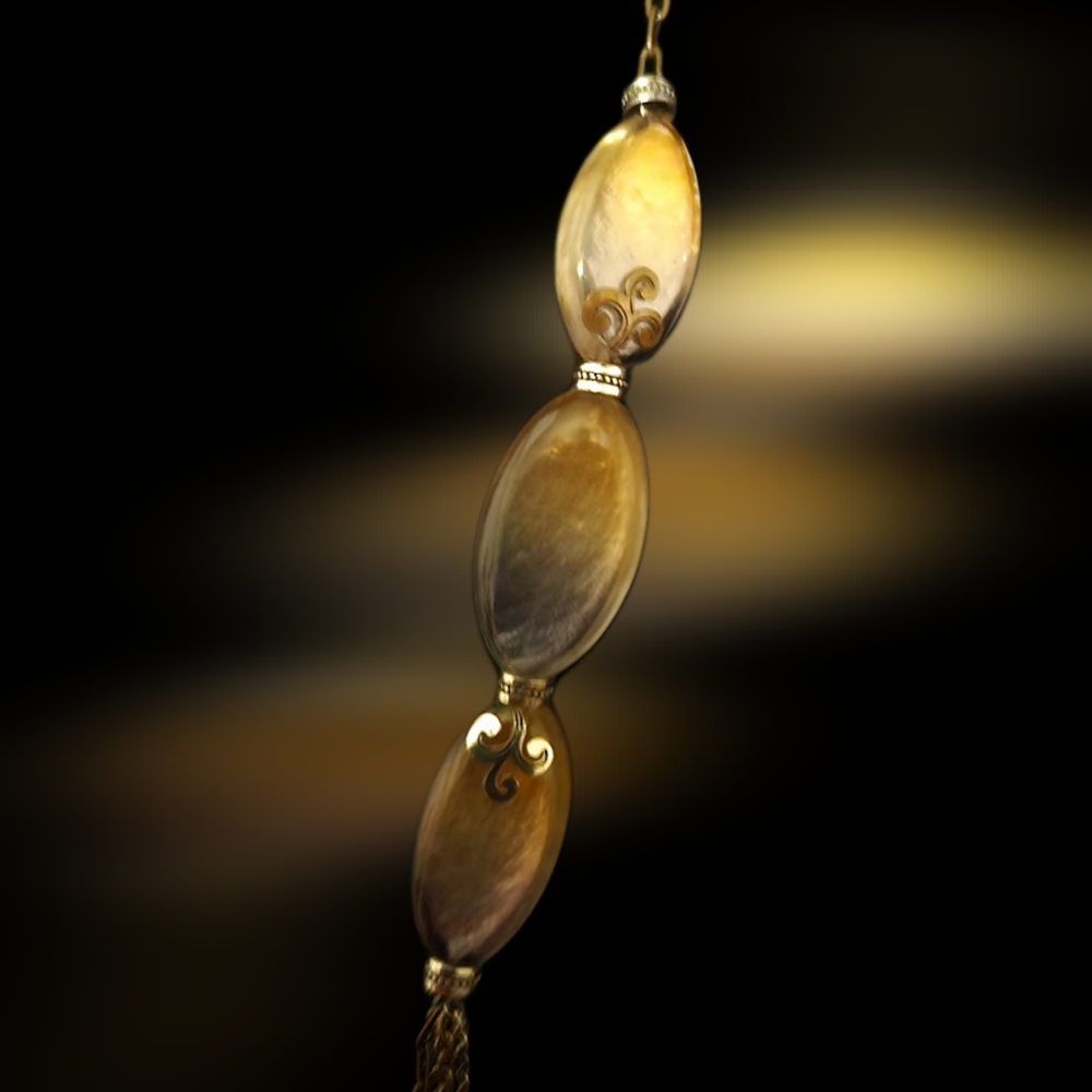 Brighton Retired 3 PC Jewlery set in a beautiful Amber color - Picture 3 of 11